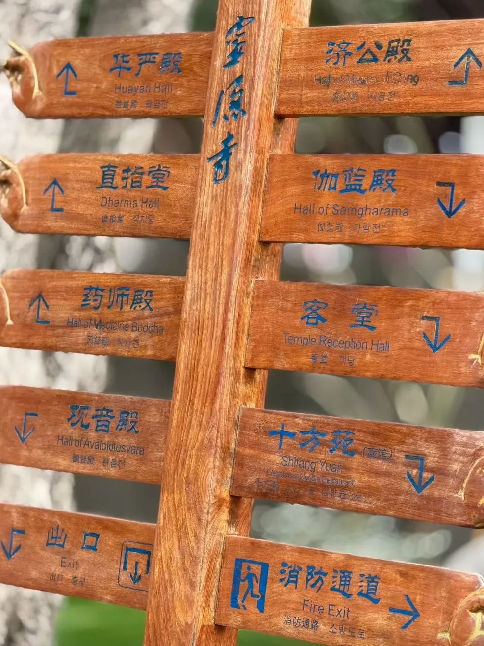 灵隐寺实景照片