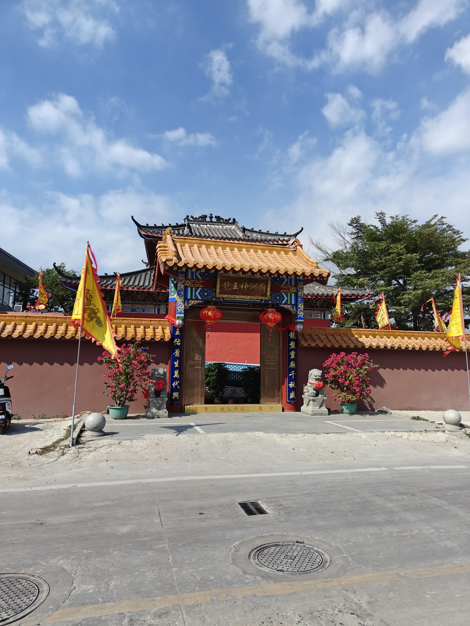 南海龙王神洲庙实景照片