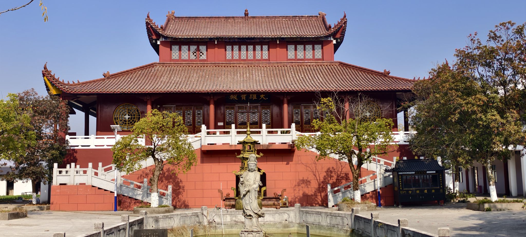 南昌县渡头广渡禅寺实景照片
