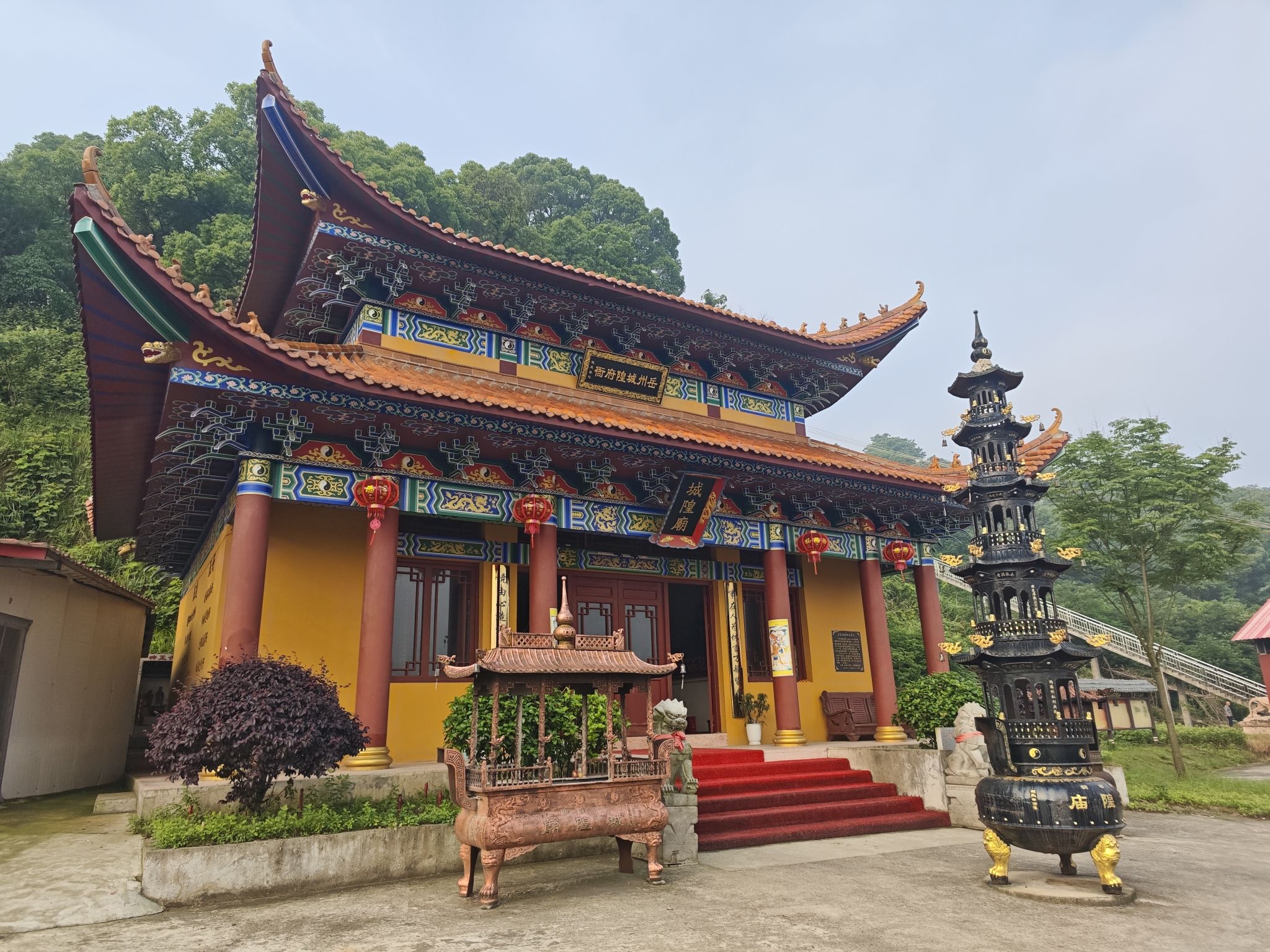 华容县城隍庙实景照片
