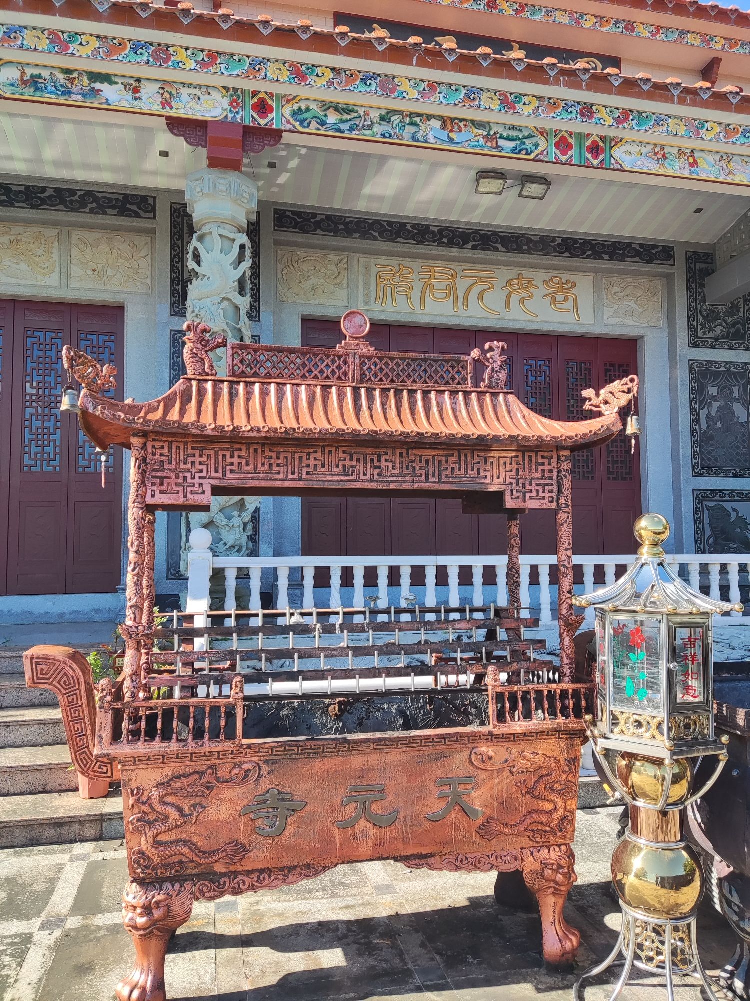 天元寺老母元君殿实景照片