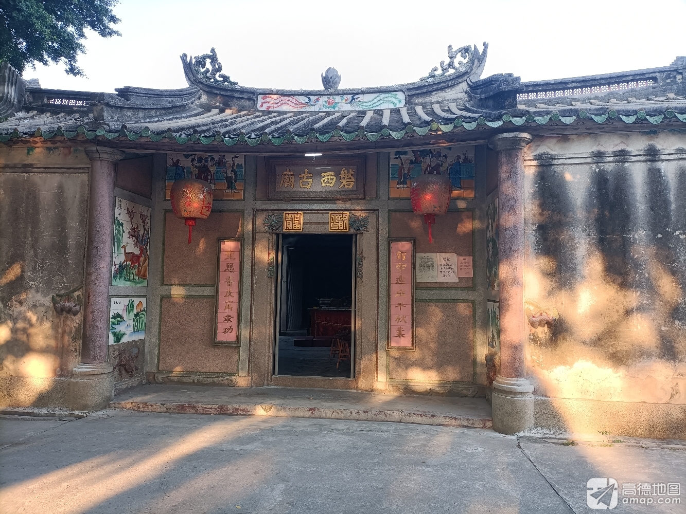 磐西古庙实景照片