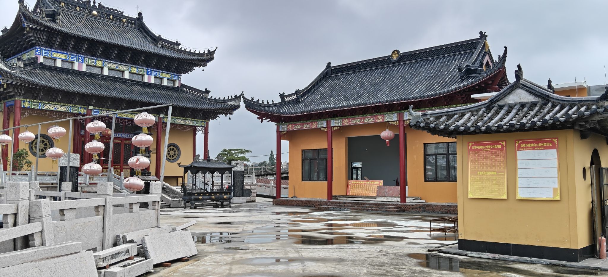兴化市临城龙瑞寺实景照片
