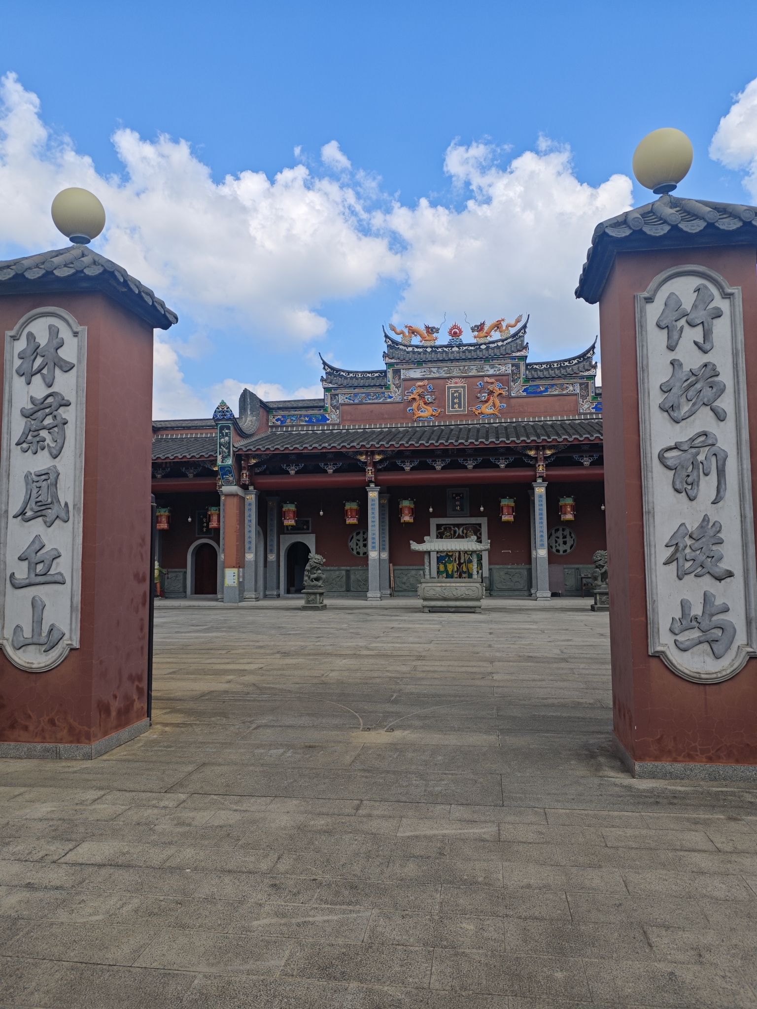 竹林境拿公庙实景照片