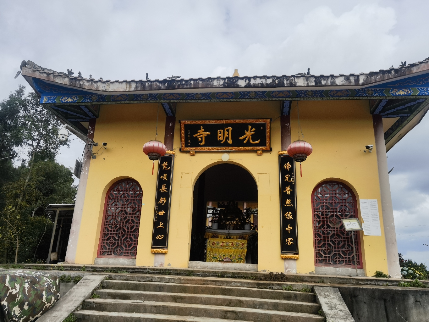 大英县玉峰镇光明寺实景照片