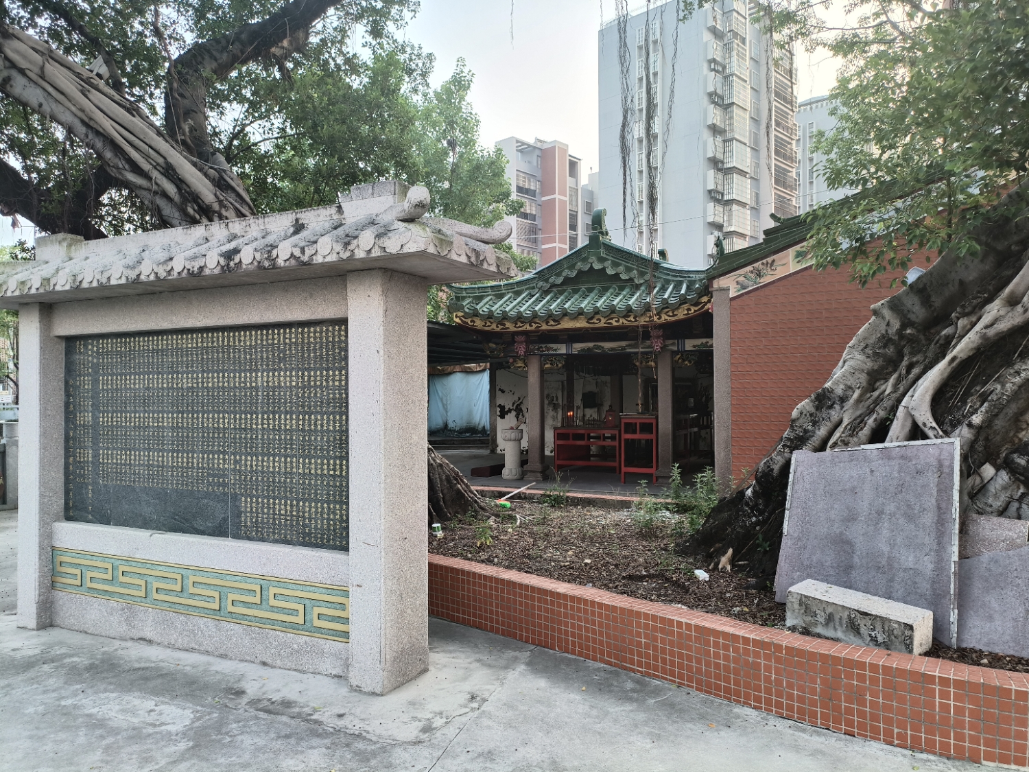 南阳古庙实景照片