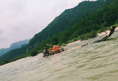 楠溪江漂流龙河古渡景点旅行图片 3