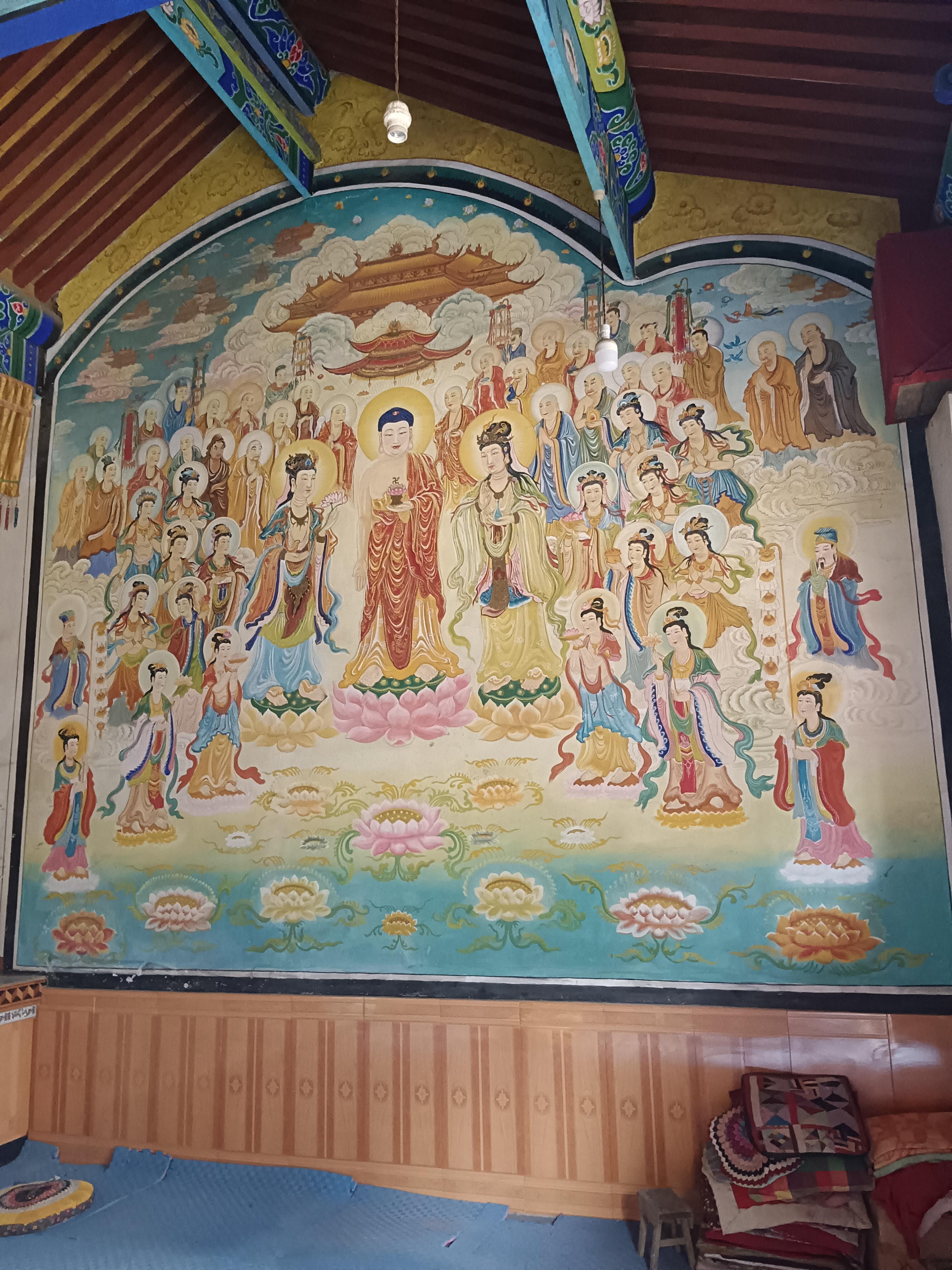 周至县天台寺实景照片