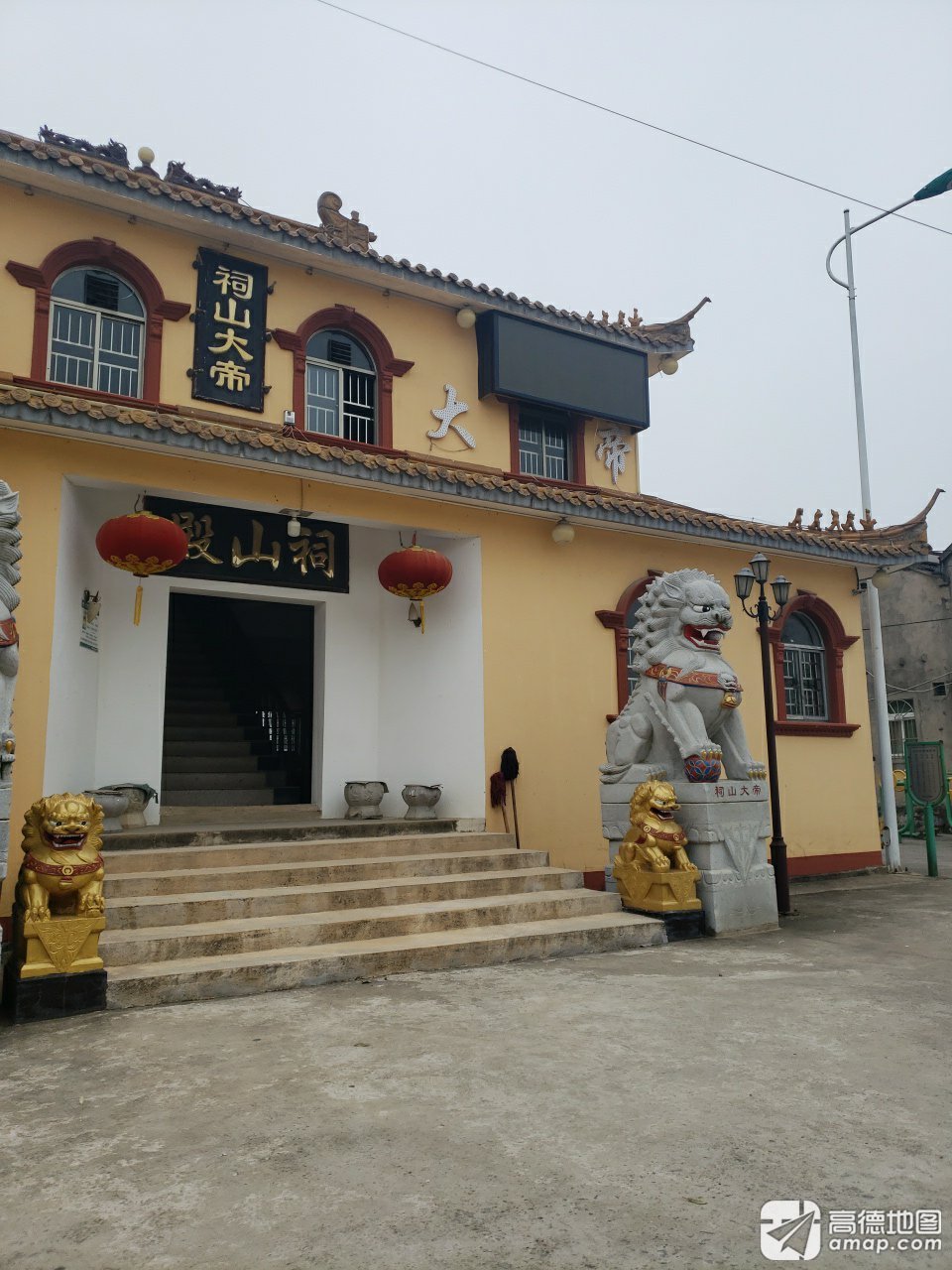 祠山大帝实景照片