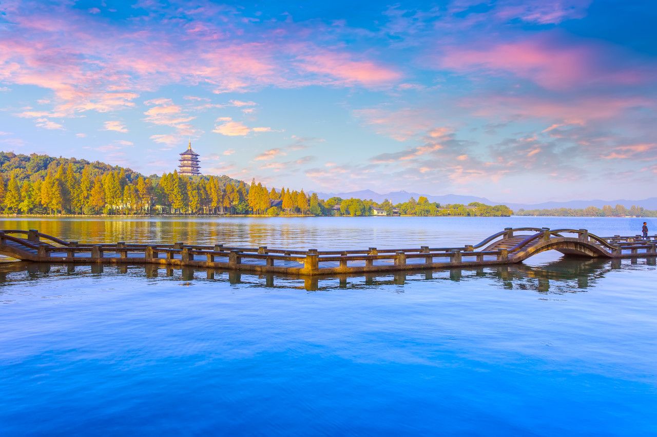 杭州西湖 景点照片