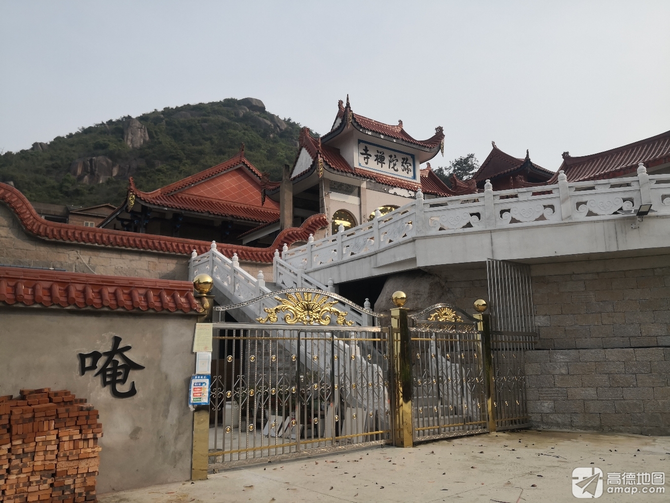 连江县覆釜山弥陀寺实景照片