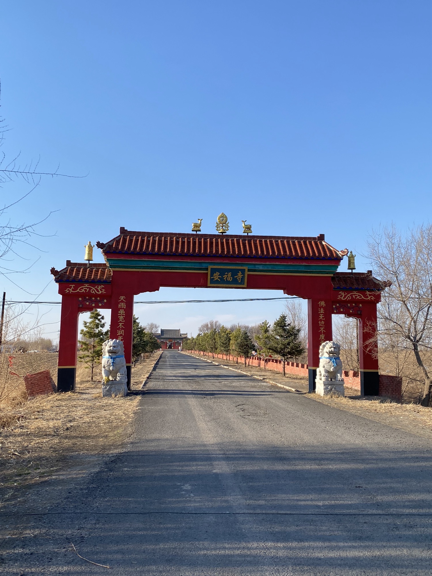 玛尼吐庙(安福寺)实景照片