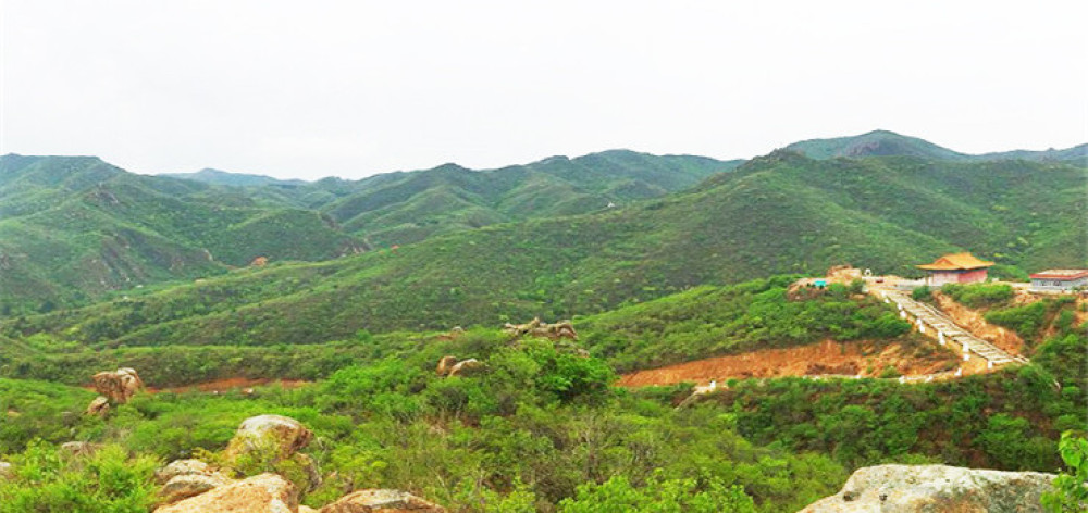 北票大黑山旅游景区景点图片