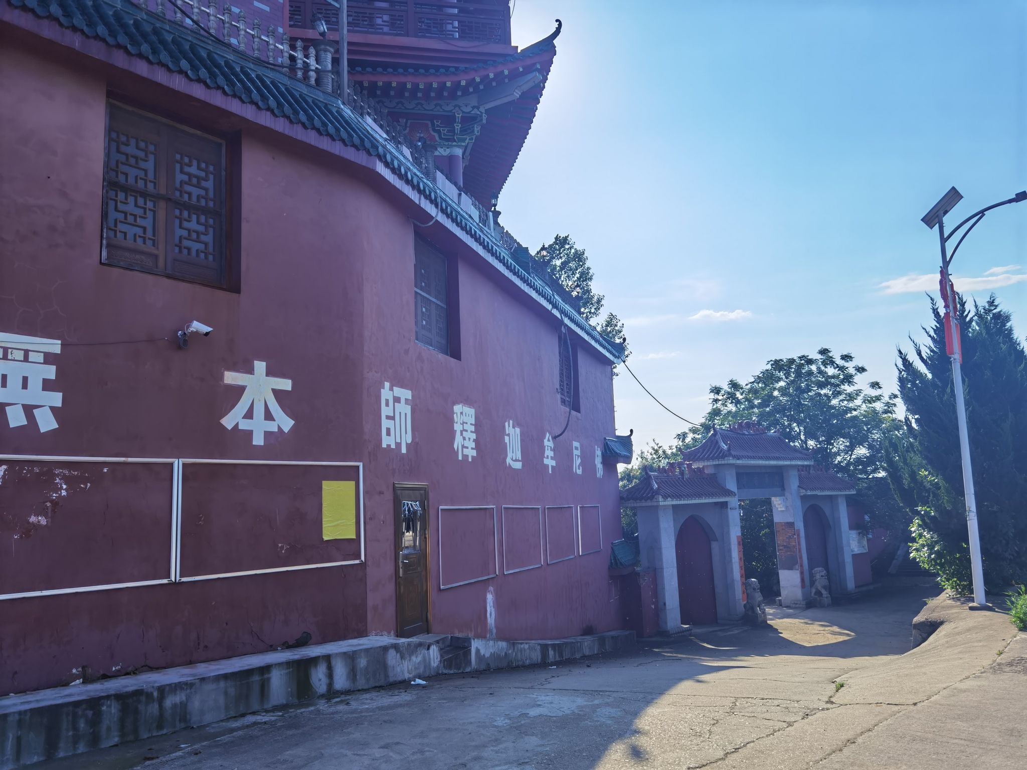 法华古寺实景照片