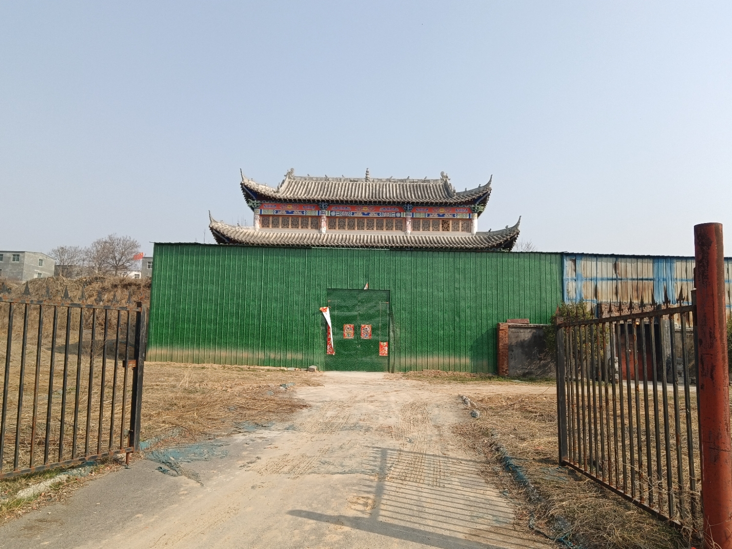 龙卧洼村玄灵道观实景照片