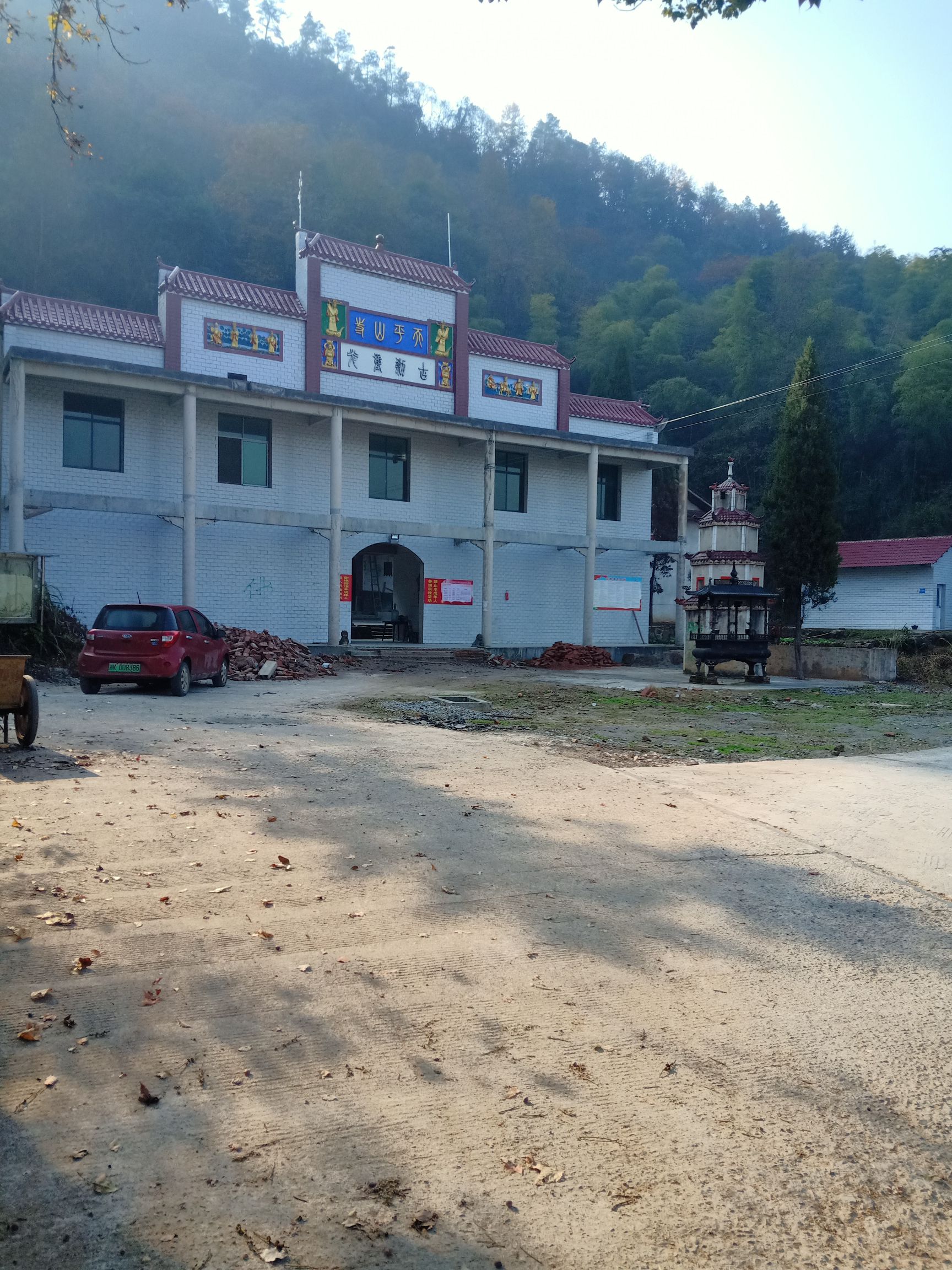 天平山观音寺实景照片