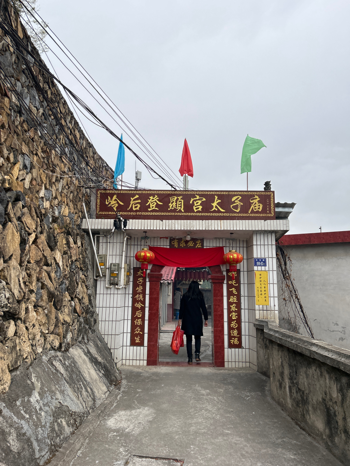 岭后太子庙实景照片