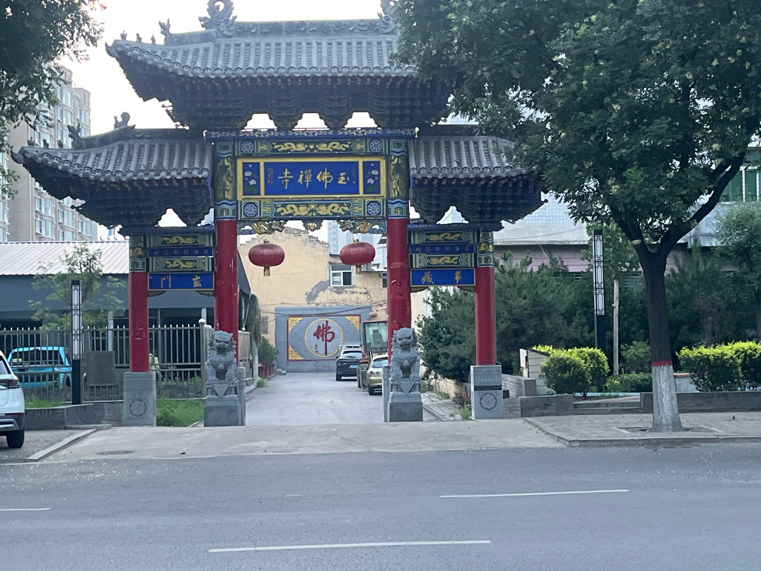 玉佛禅寺实景照片
