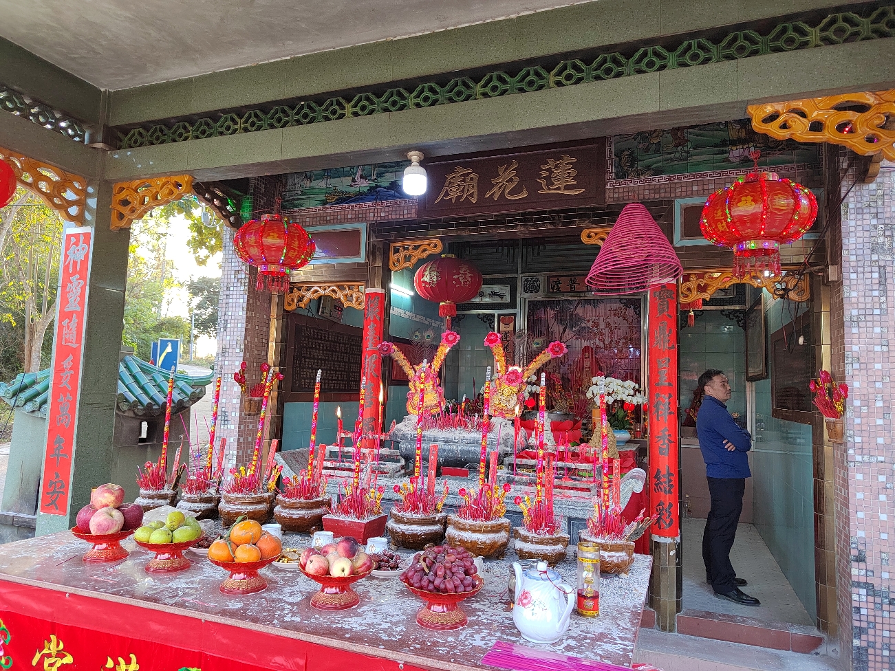 黄羌镇陂仔角莲花庙实景照片