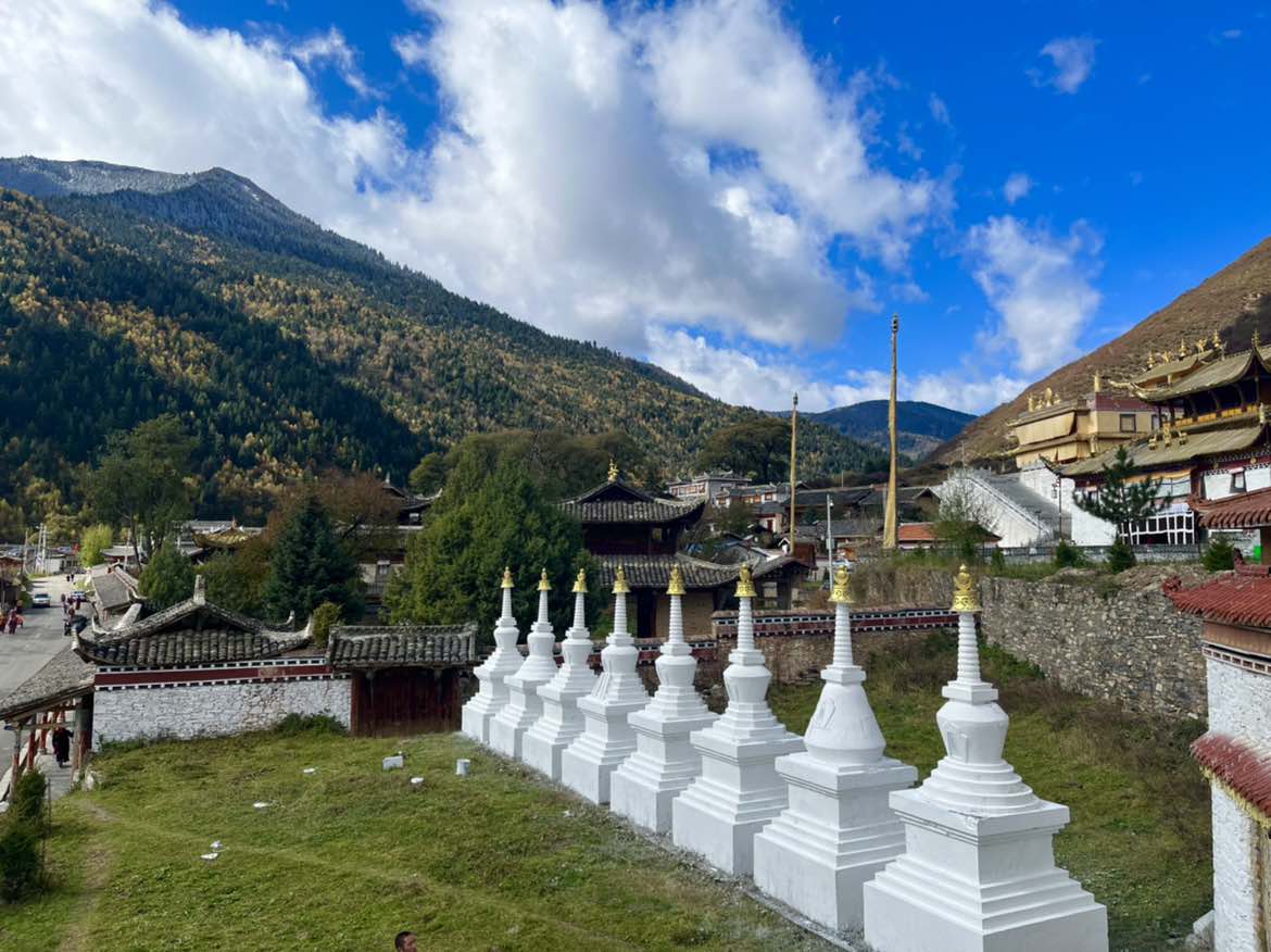 牟尼沟风景区-肖包寺院实景照片