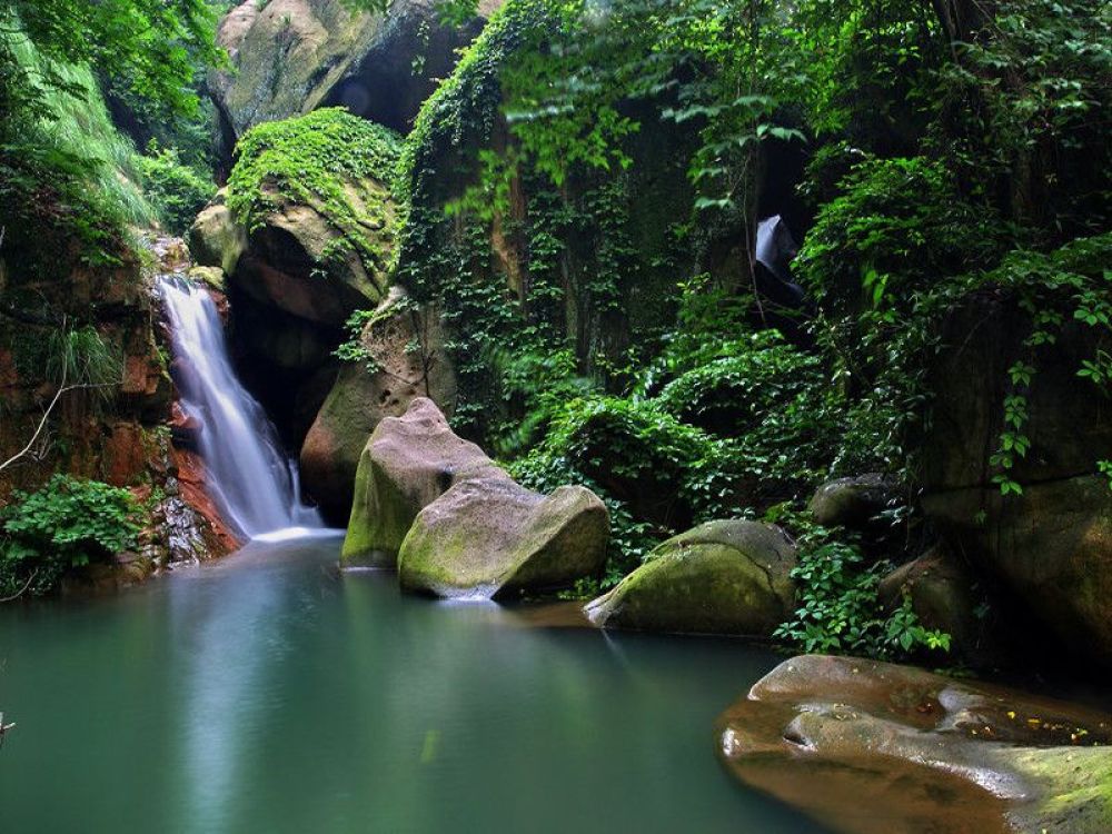 九华天池风景区景点图片