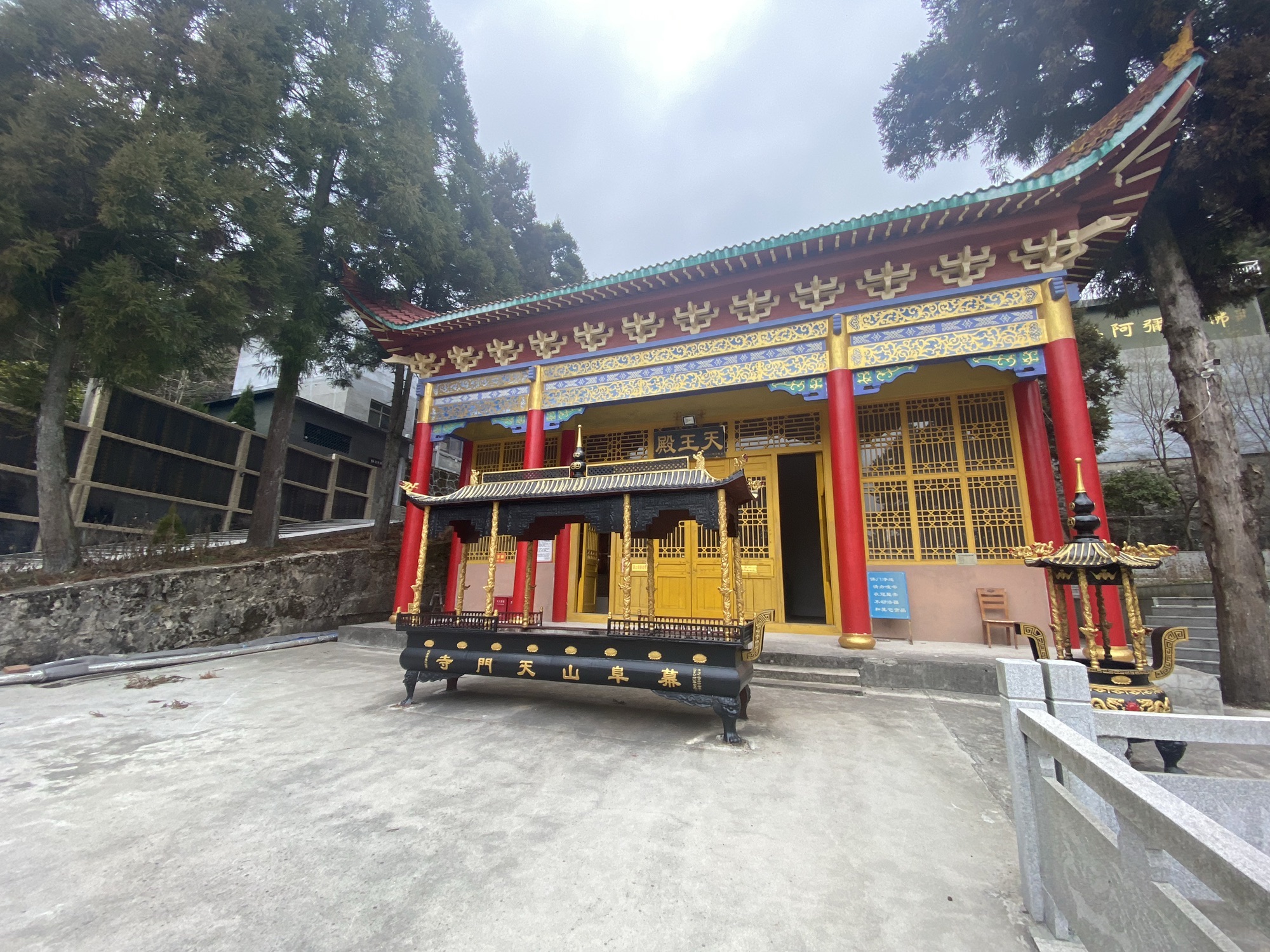 天王殿实景照片