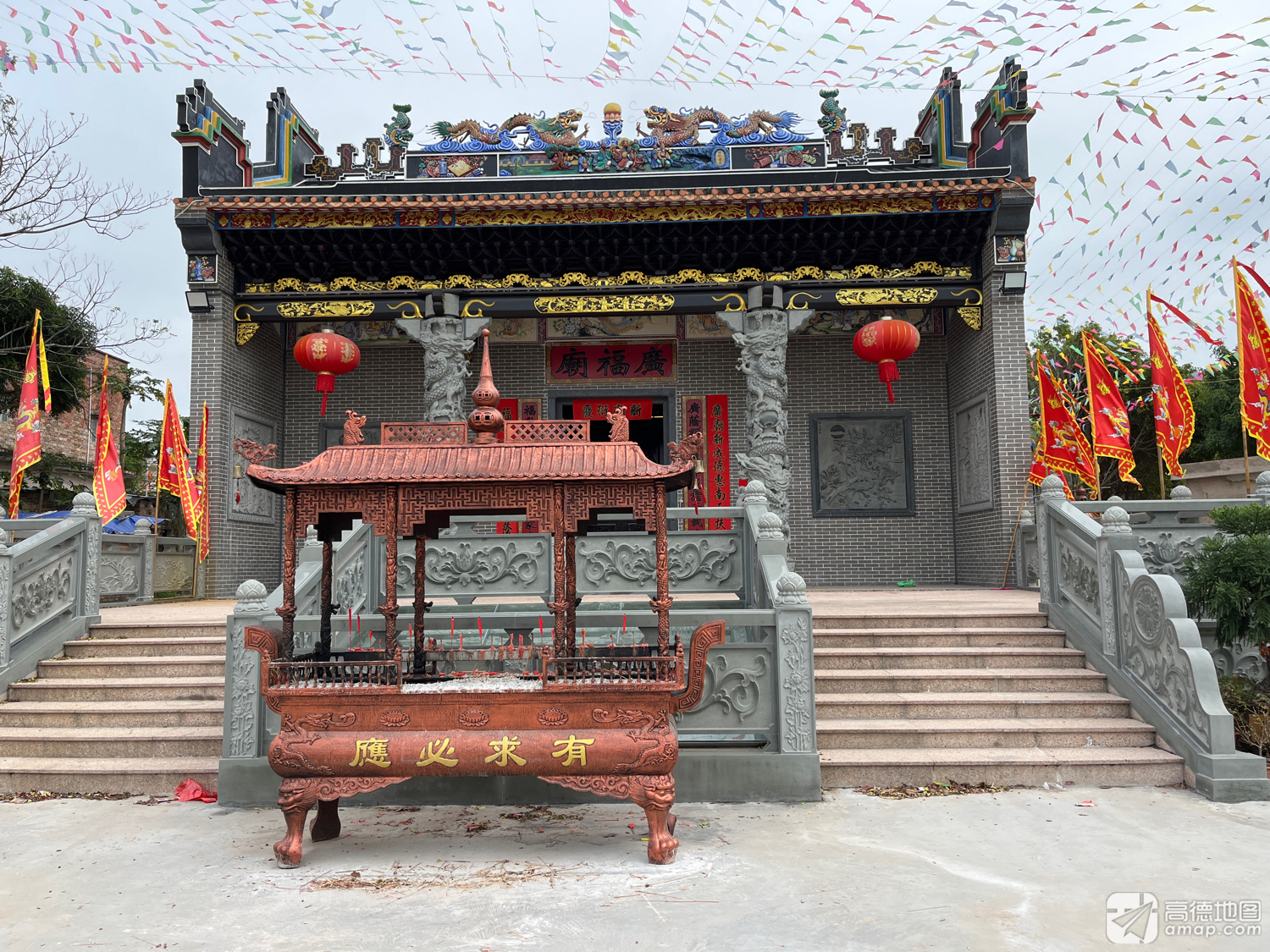 上马村广福庙实景照片