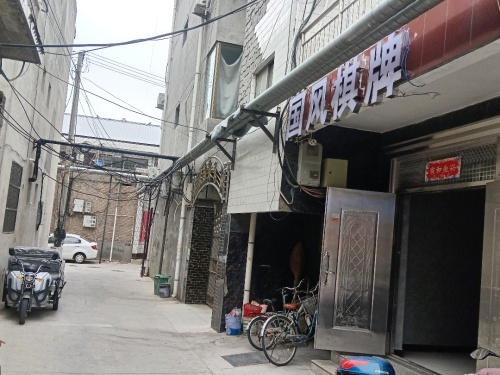 国风棋牌门店外观