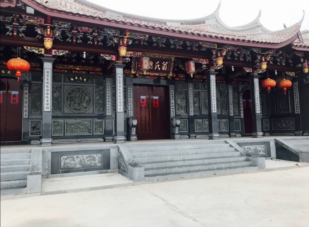 翁氏宗祠实景照片
