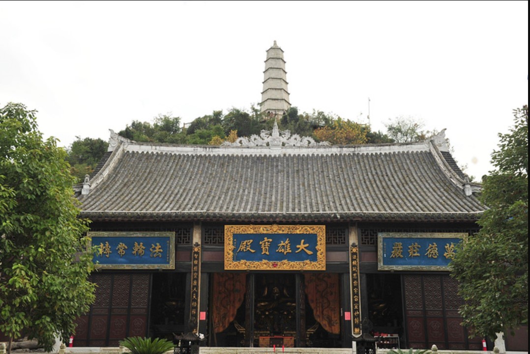圆通寺实景照片