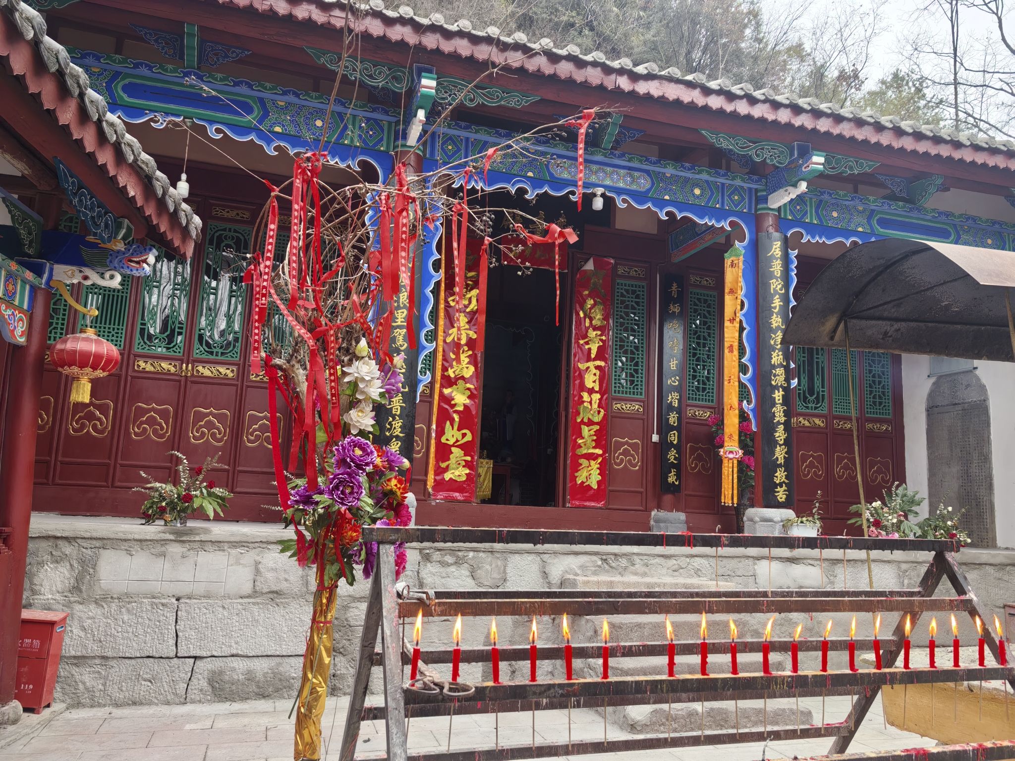 马道凤鸣寺实景照片