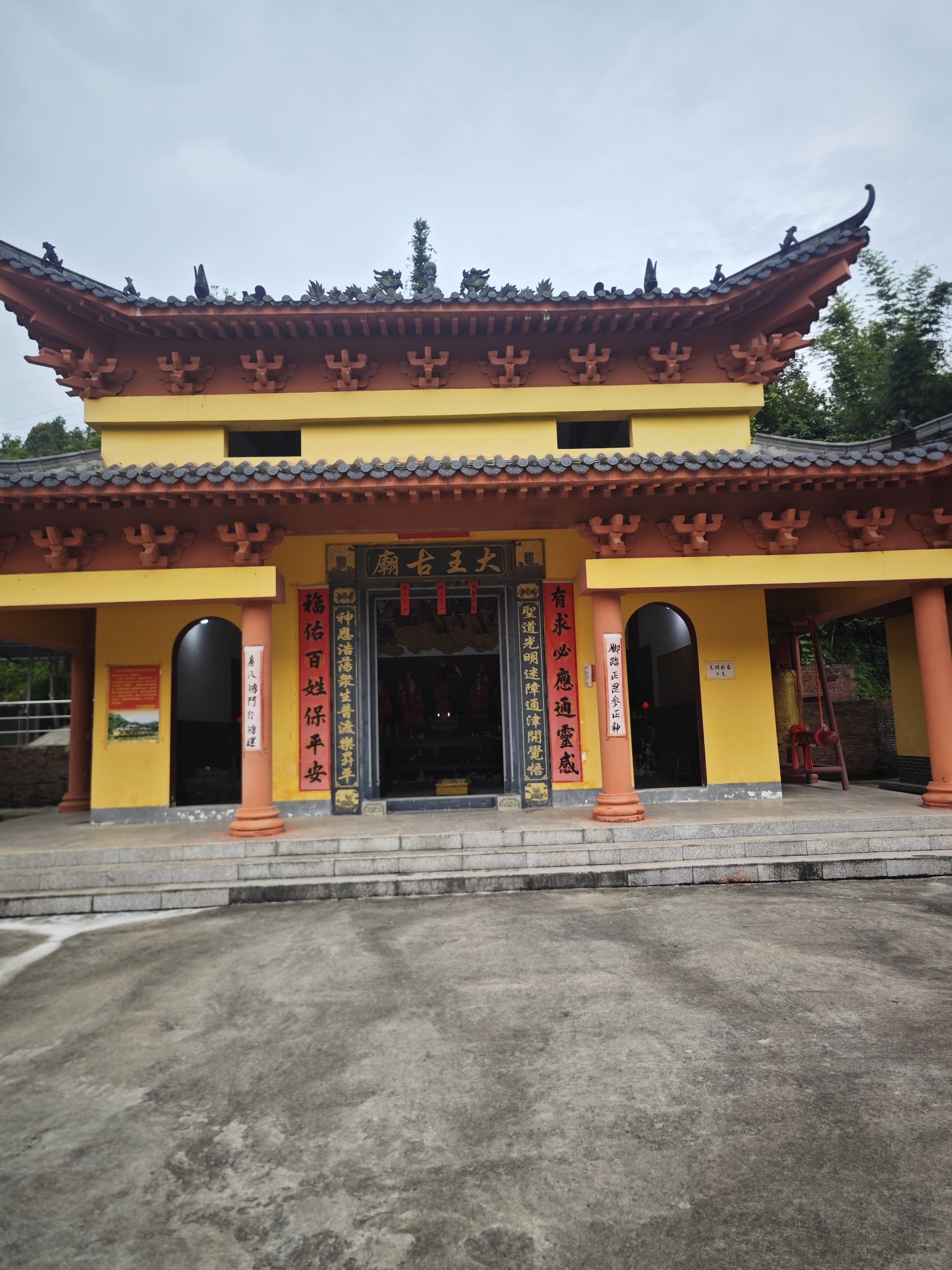 湖溪大王古庙实景照片