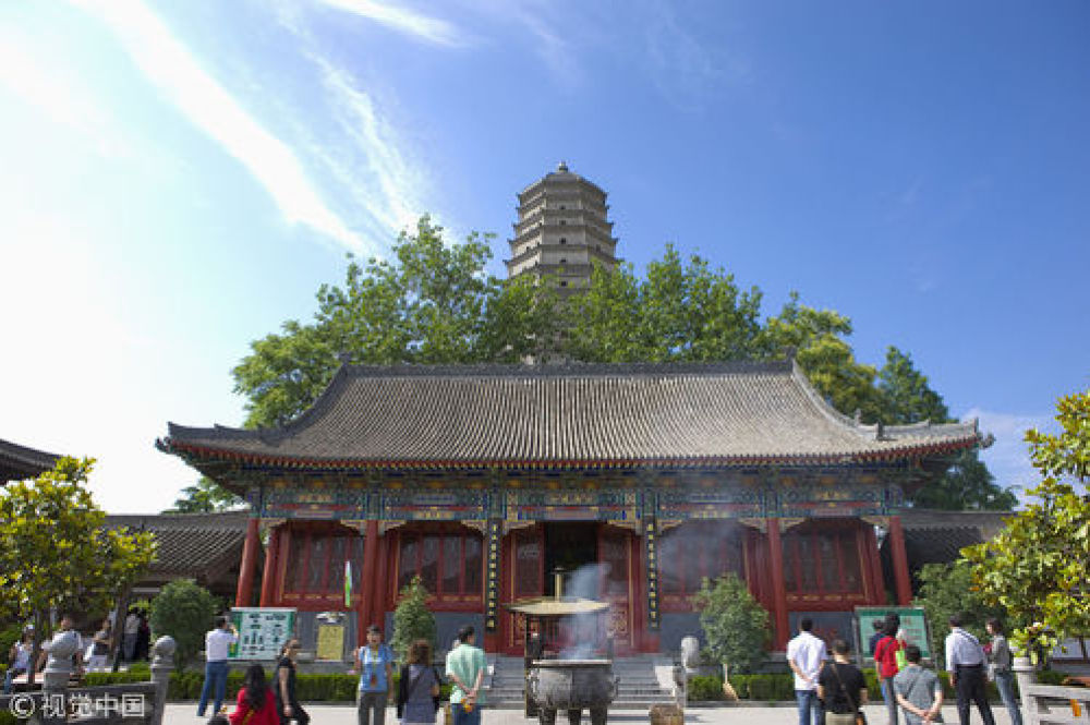 法门寺景点图片