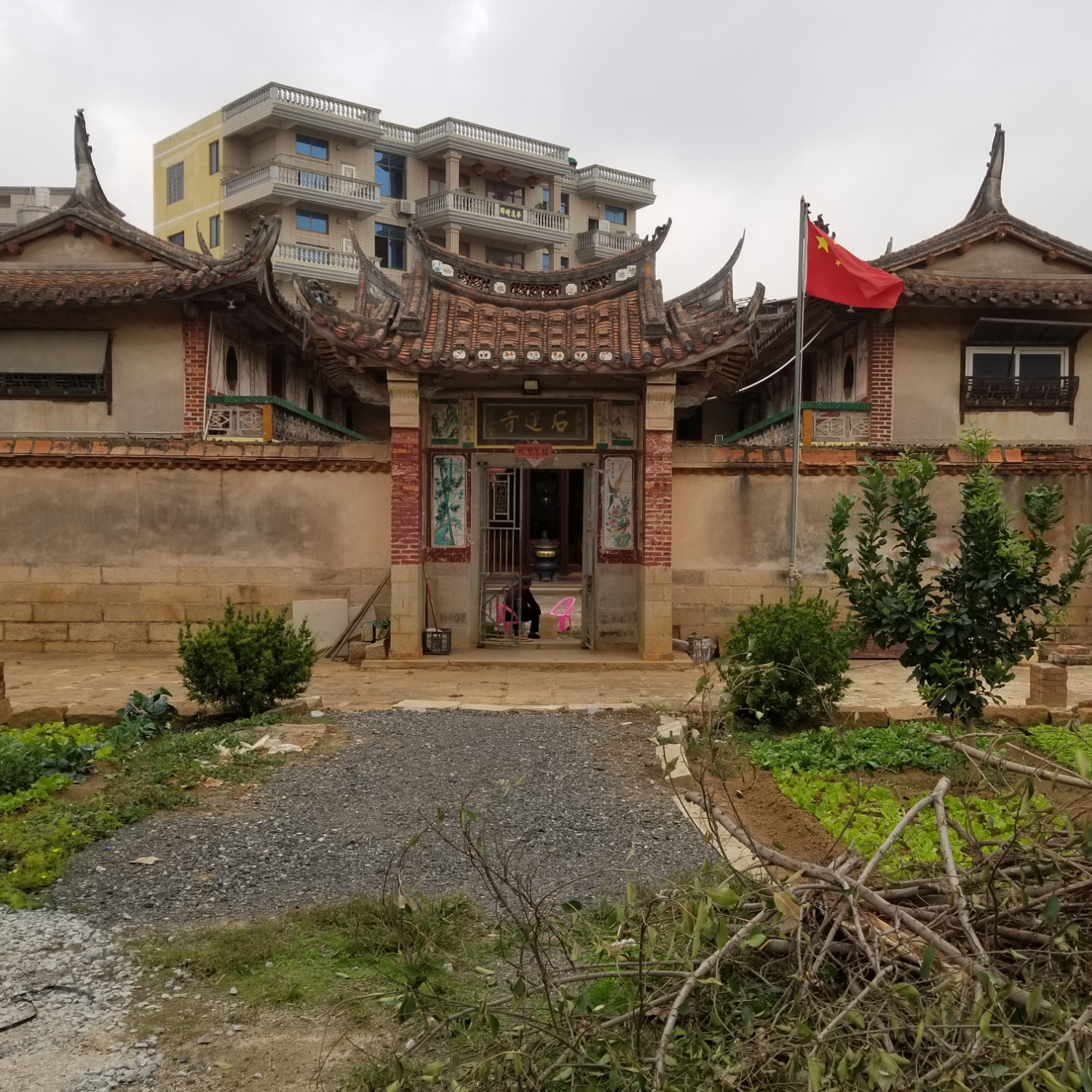 笏石镇石莲寺实景照片