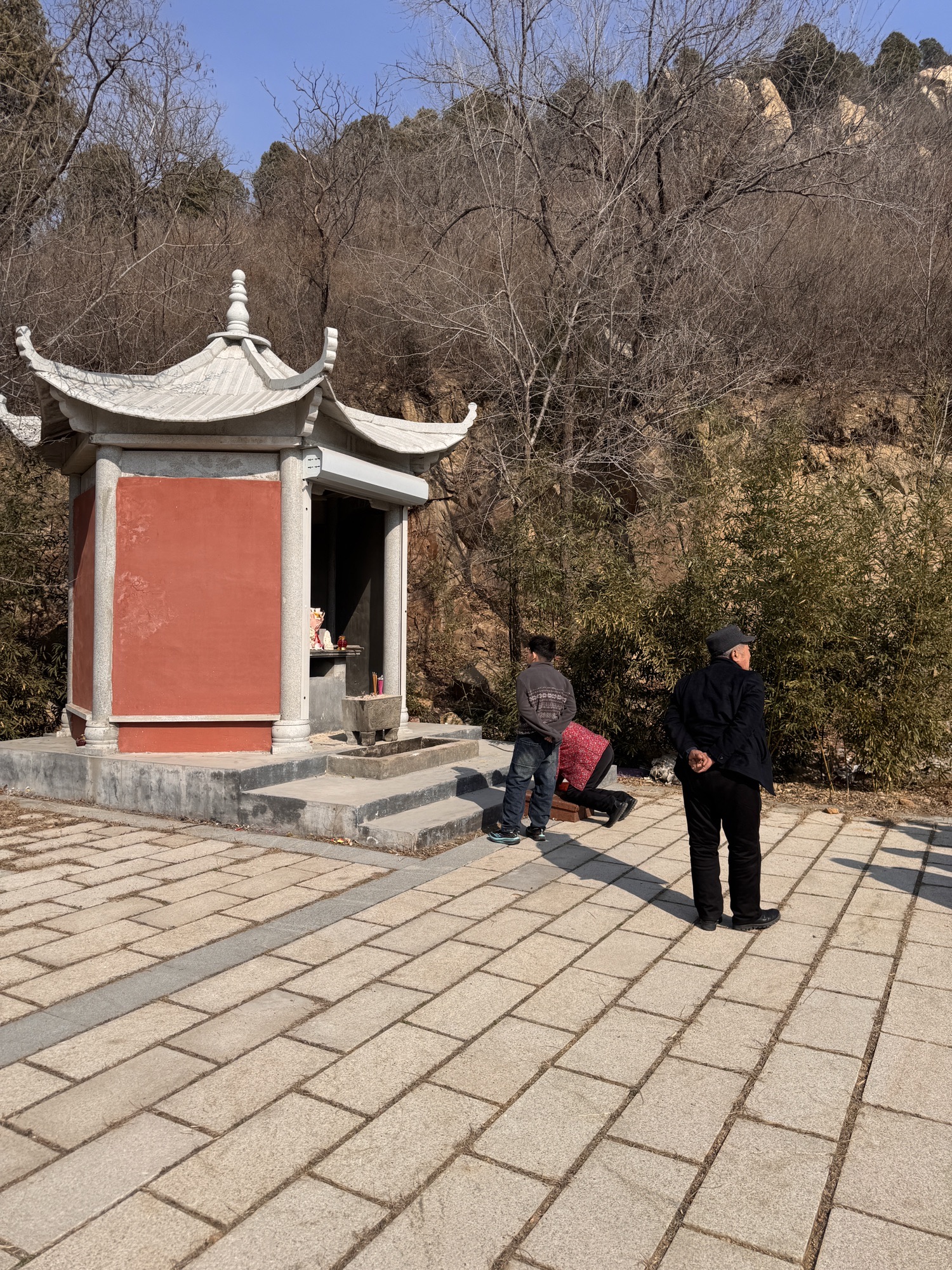 彩山华佗庙实景照片