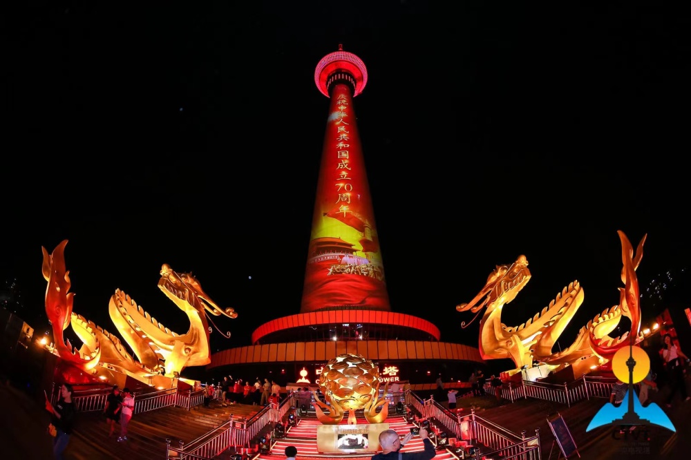 中央电视塔景点图片