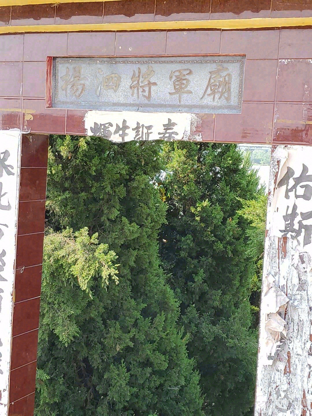 杨泗将军庙实景照片