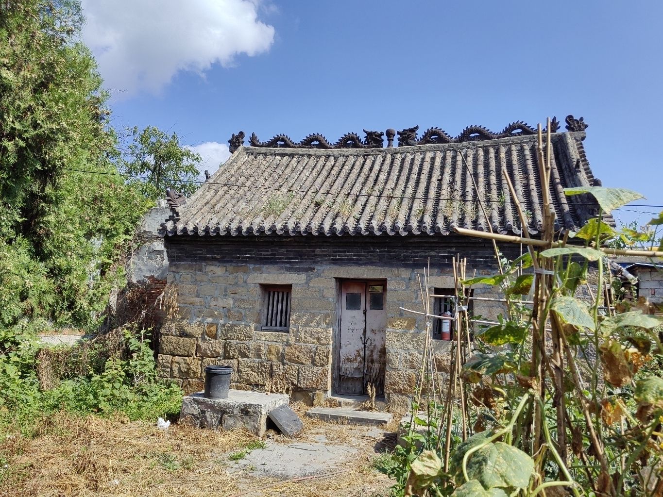 曹家古庙实景照片