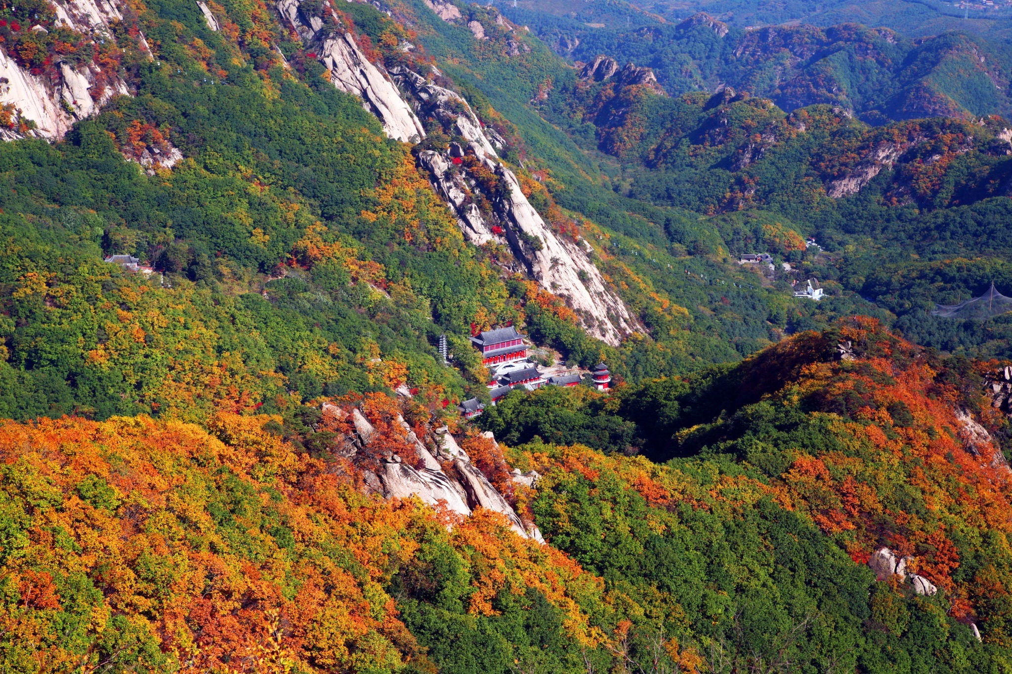 凤凰山-朝阳寺实景照片