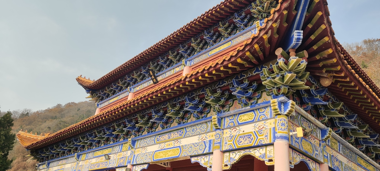 禅林寺藏经阁实景照片