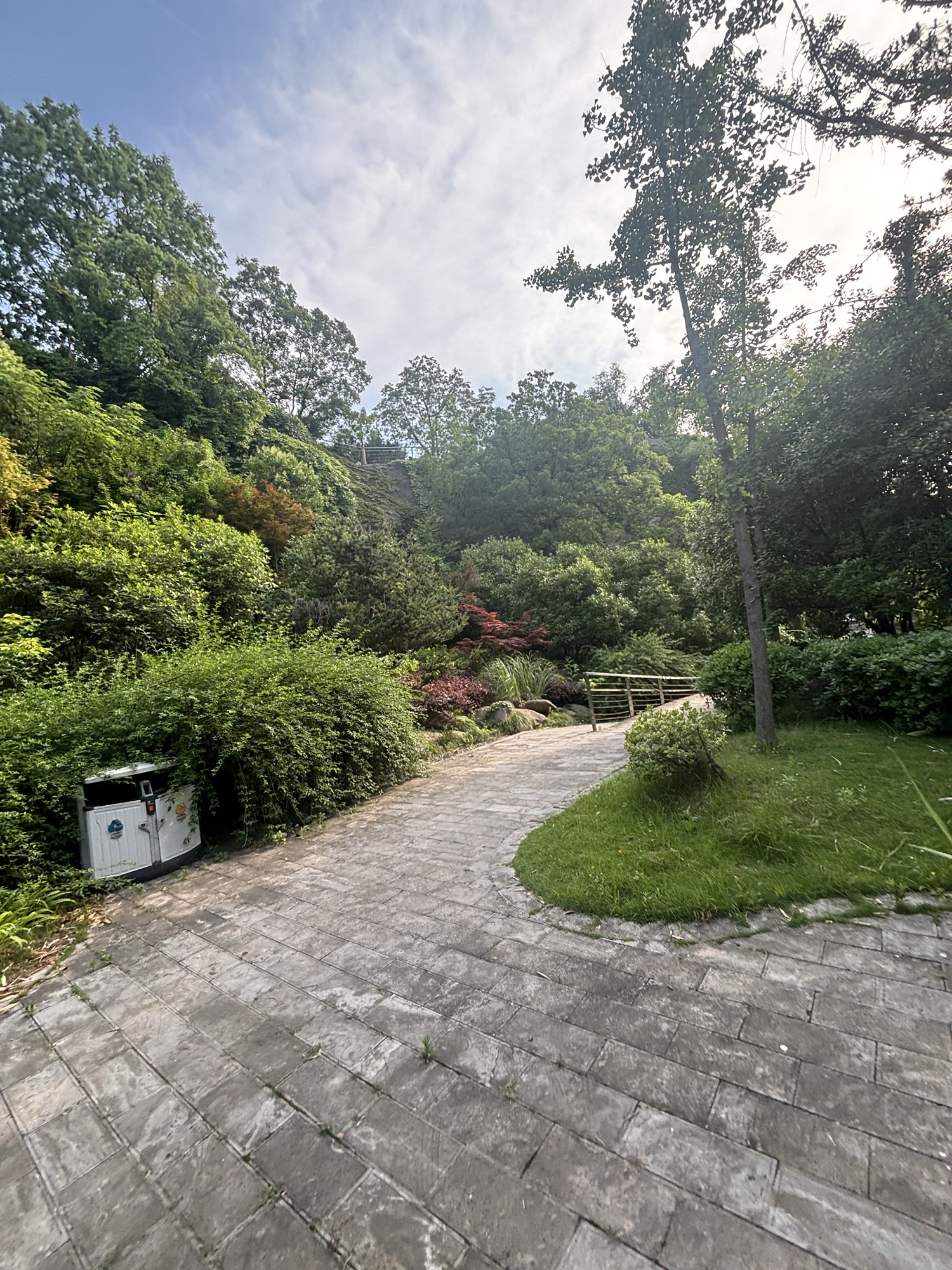 九华山公园-地藏殿(龙蟠路)实景照片