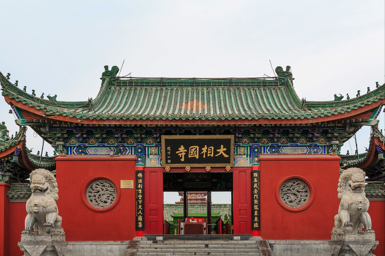 大相国寺实景照片