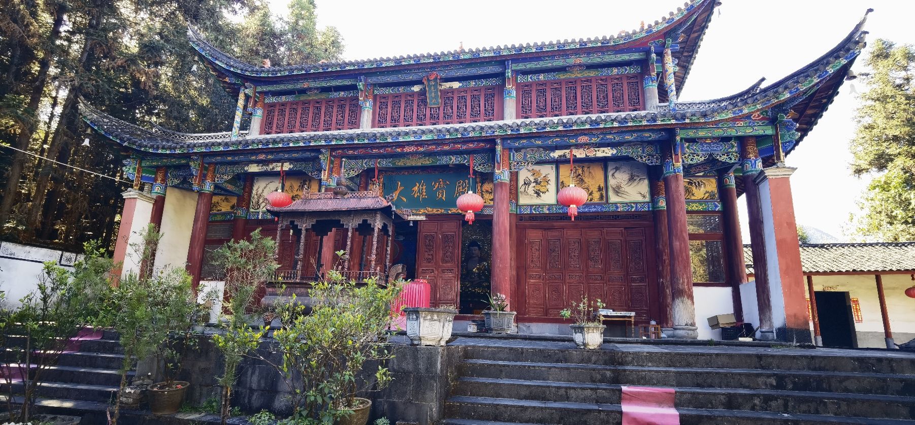 祝科寺实景照片