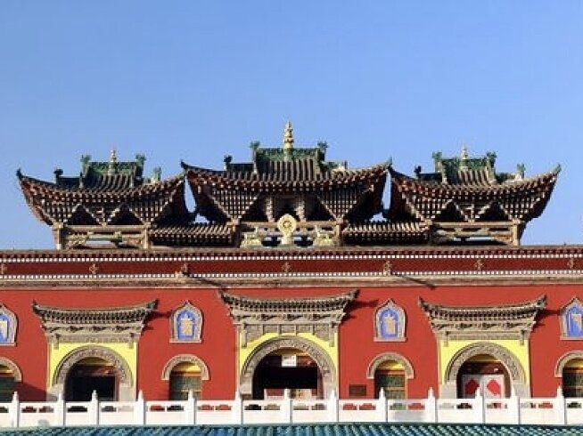 寺院实景照片