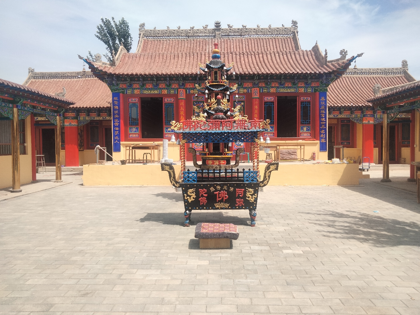 郭营千佛寺实景照片
