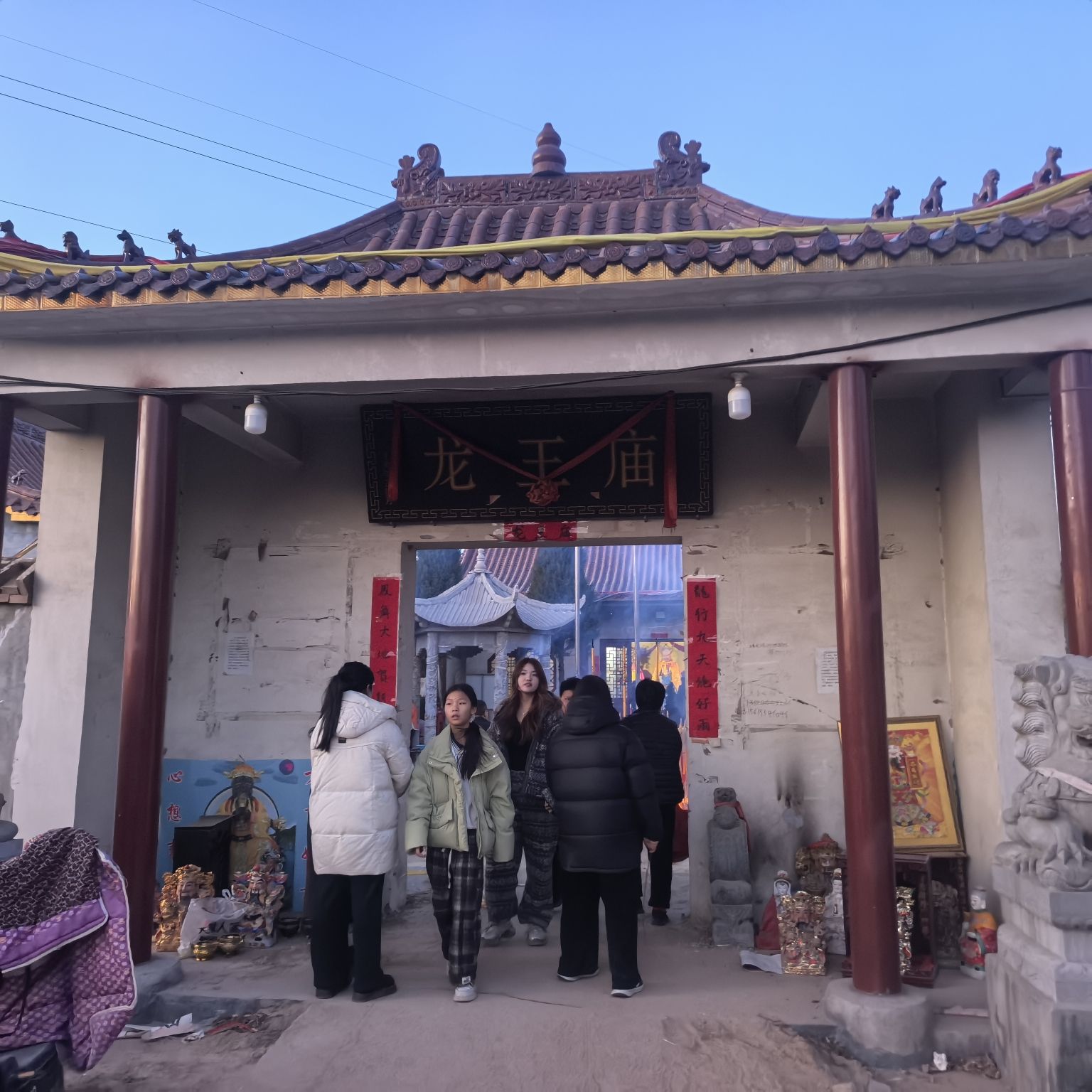 葛口村龙王庙实景照片