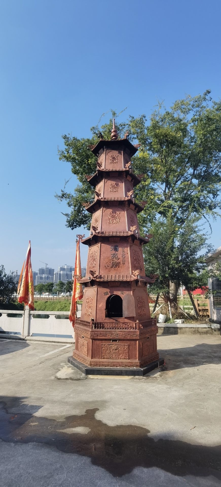 蔡坂鸿苑庙实景照片