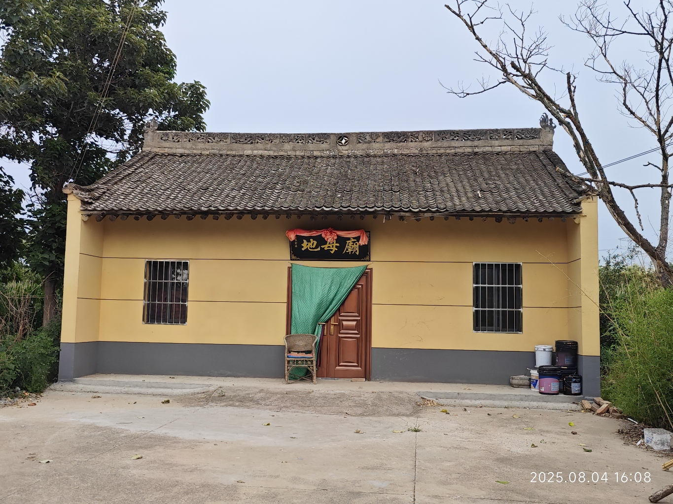 阡道村地母庙实景照片