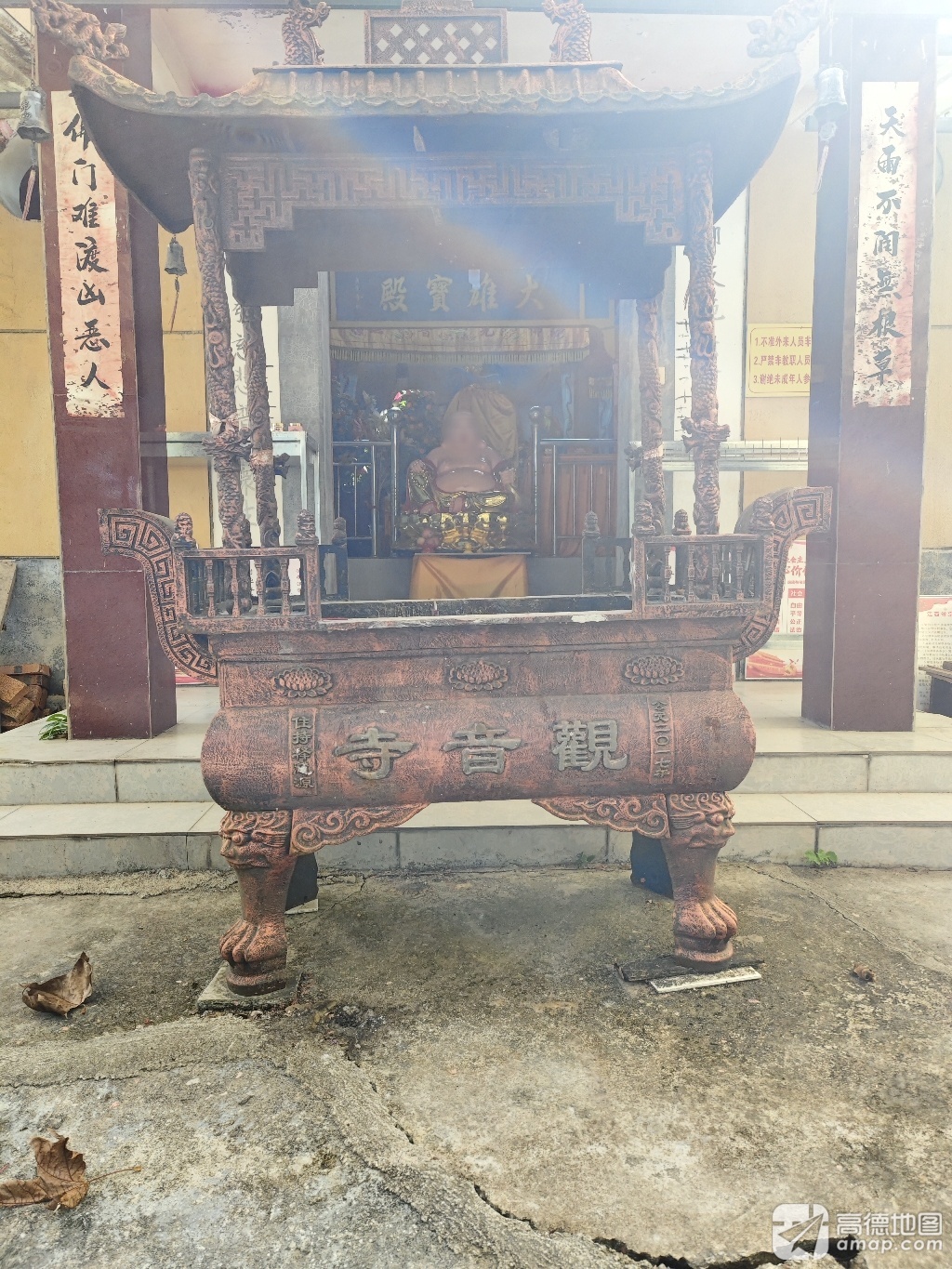 莲花山观音寺实景照片
