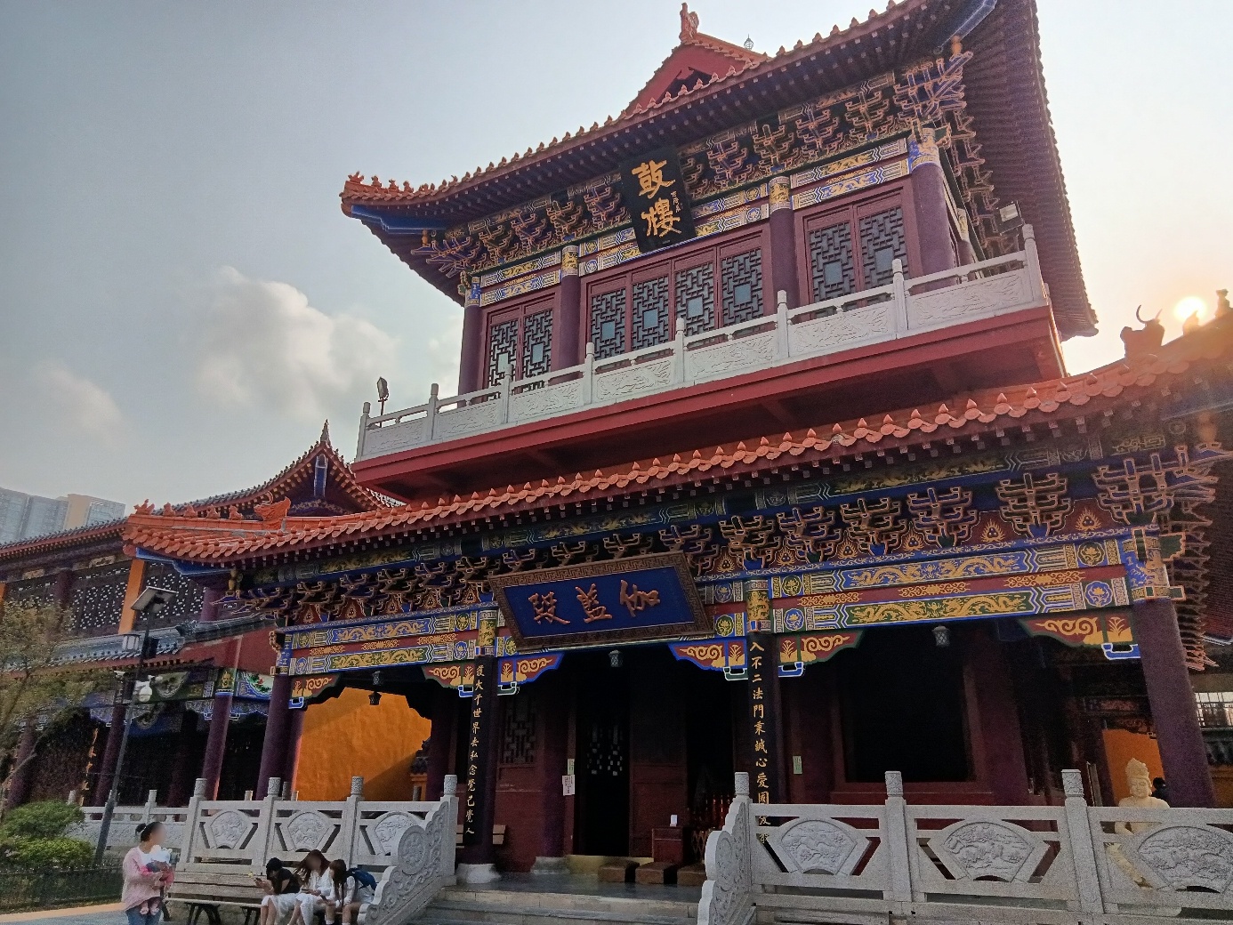 伽蓝殿实景照片